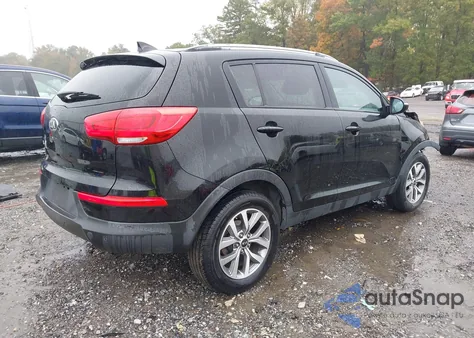 2014 Kia Sportage Lx z USA, uszkodzony, nr VIN KNDPB3ACXE7643182